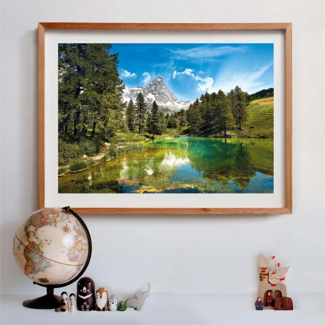 Puzzle Clementoni 1500 dielikov Modré jazero