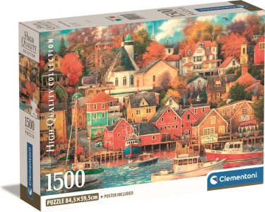 Puzzle Clementoni 1500 dielikov Prístav dobrých časov