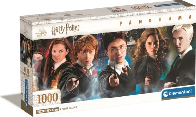 Panoramatické puzzle Clementoni 1000 dielikov Harry Potter
