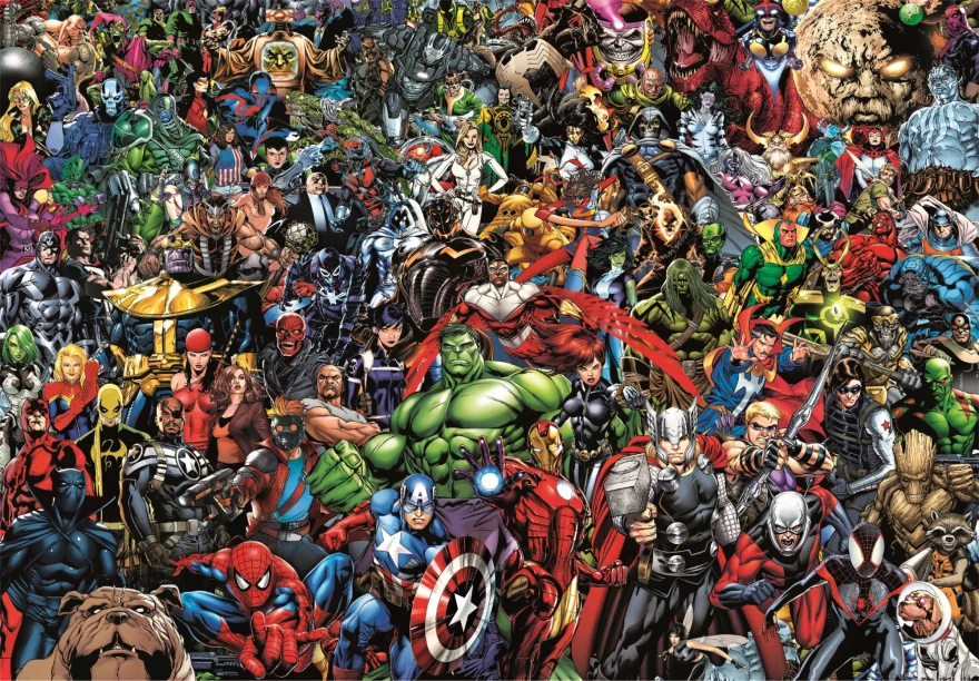 Clementoni Puzzle Impossible: Marvel 1000 dielikov