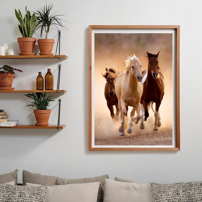 Puzzle Clementoni 1000 dielikov Bežiace kone