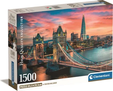 Puzzle Clementoni 1500 dielikov Londýn za súmraku