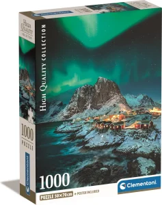 Puzzle Clementoni 1000 dielikov Lofoty