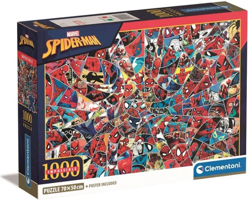 Clementoni Puzzle Impossible: Spiderman 1000 dielikov