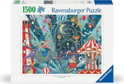 Puzzle Ravensburger 1500 dielikov Vitajte v cirkuse