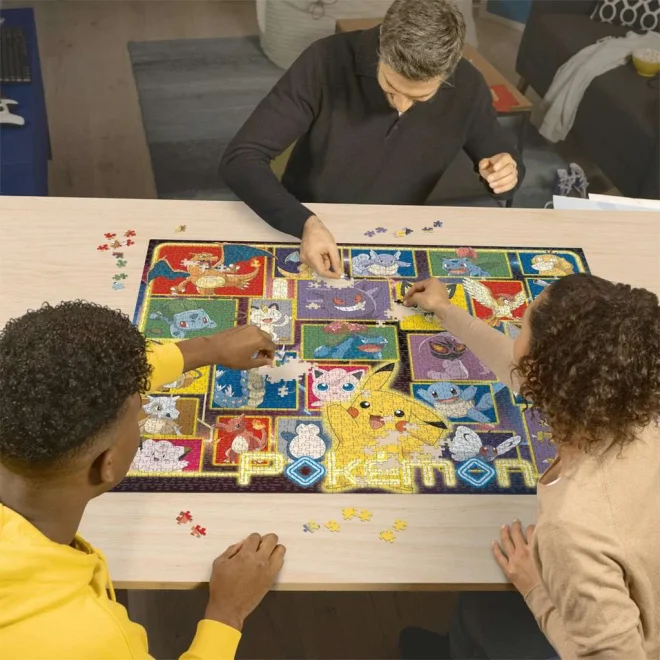 Ravensburger Puzzle Žiariaci Pokémoni 2000 dielikov