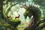 Ravensburger Puzzle Lesný drak sa prebúdza 3000 dielikov