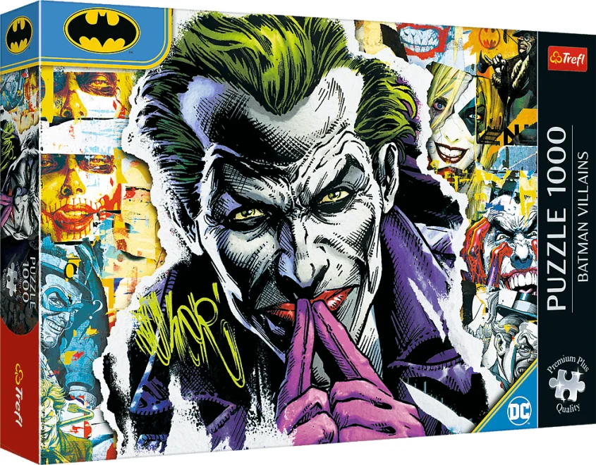 Trefl Puzzle Premium Plus Batman: Joker 1000 dielikov