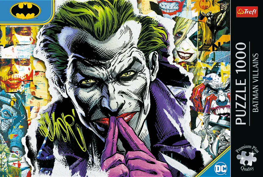 Trefl Puzzle Premium Plus Batman: Joker 1000 dielikov