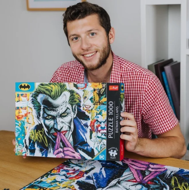 Trefl Puzzle Premium Plus Batman: Joker 1000 dielikov