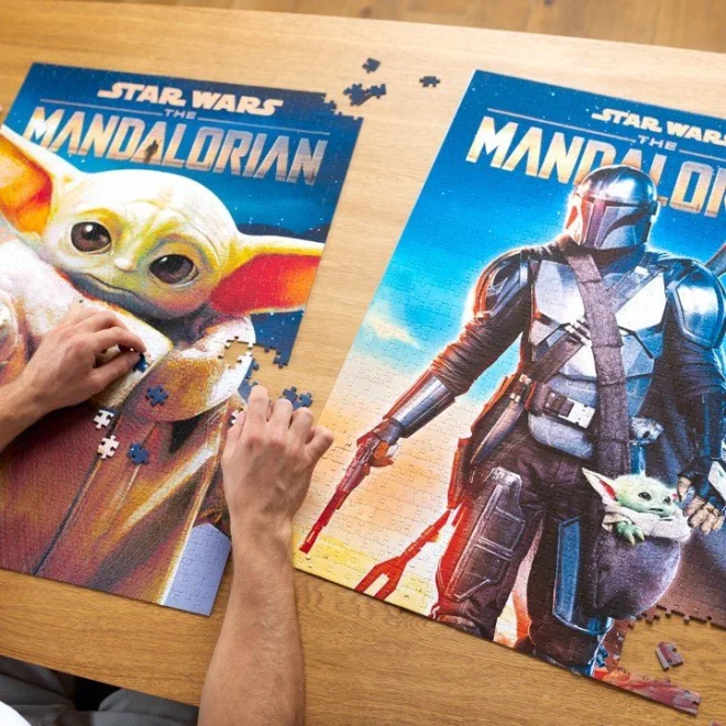 Trefl Puzzle Premium Plus Star Wars: Mandalorian 1000 dielikov