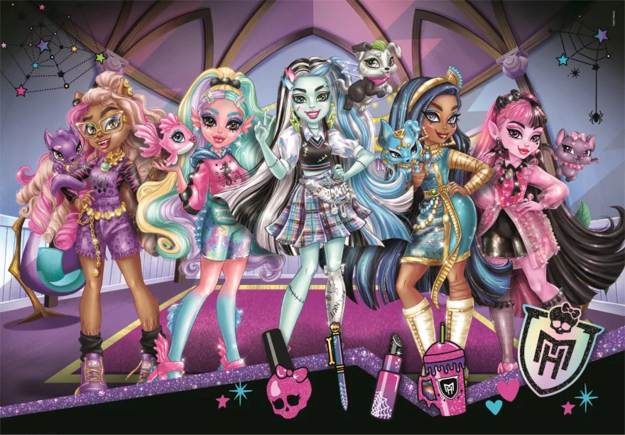 Clementoni Puzzle Monster High 104 dielikov