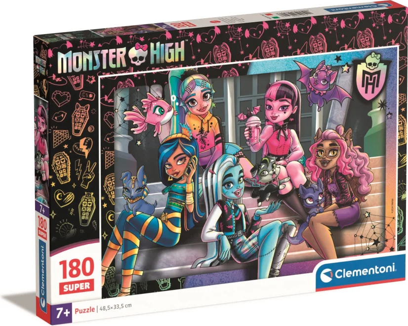 Clementoni Puzzle Monster High 180 dielikov