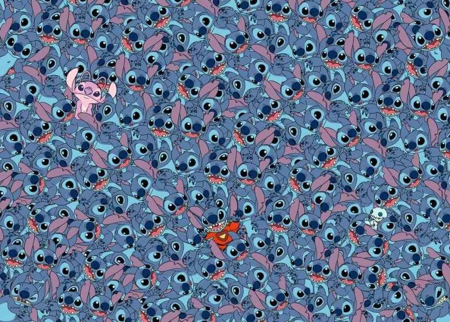 Ravensburger Puzzle Challenge: Stitch 1000 dielikov