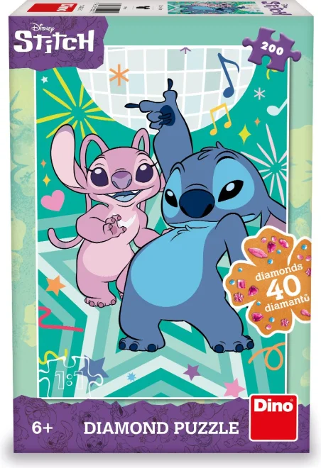 Dino Diamond puzzle Stitch 200 dielikov