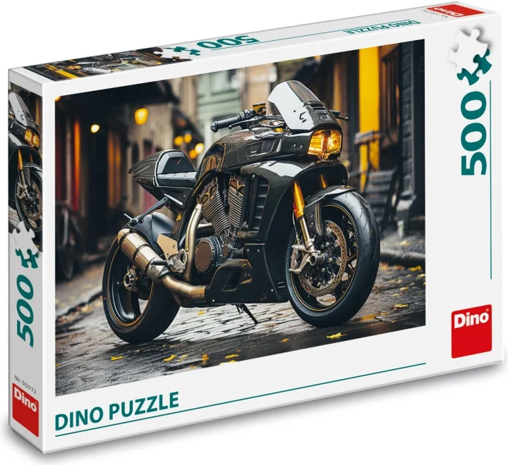 Dino Puzzle Motocykel 500 dielikov