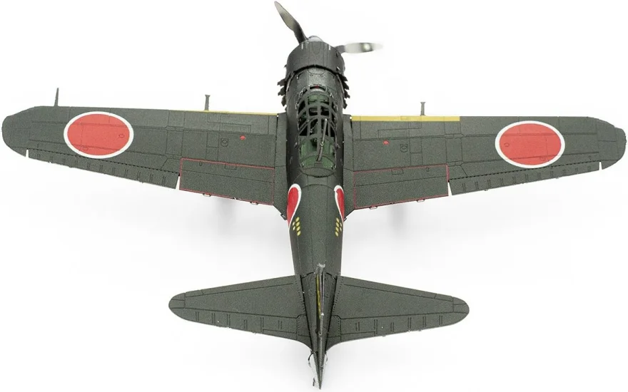 METAL EARTH 3D puzzle Mitsubishi Zero (farebný)