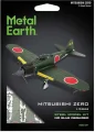 METAL EARTH 3D puzzle Mitsubishi Zero (farebný)
