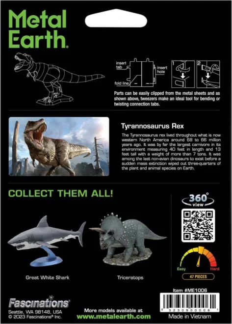 METAL EARTH 3D puzzle Tyrannosaurus Rex