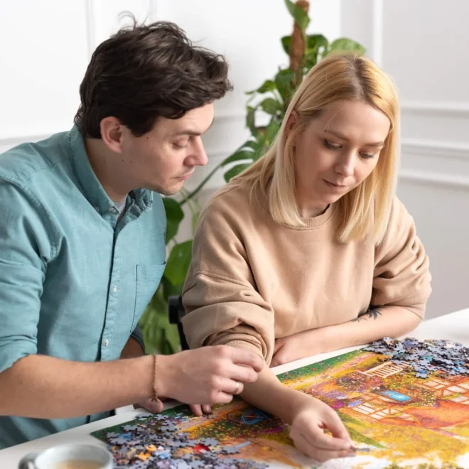 Trefl Puzzle Premium Plus Tea Time: Spevavé vtáky 1000 dielikov