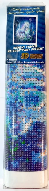 Norimpex Diamantové maľovanie Jednorožce v lese 40x30cm