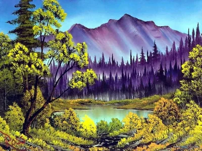 Diamantové maľovanie Nedotknutá príroda 40x30cm