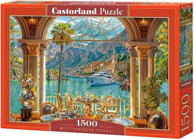 Puzzle Stredomorský dezert 1500 dielikov