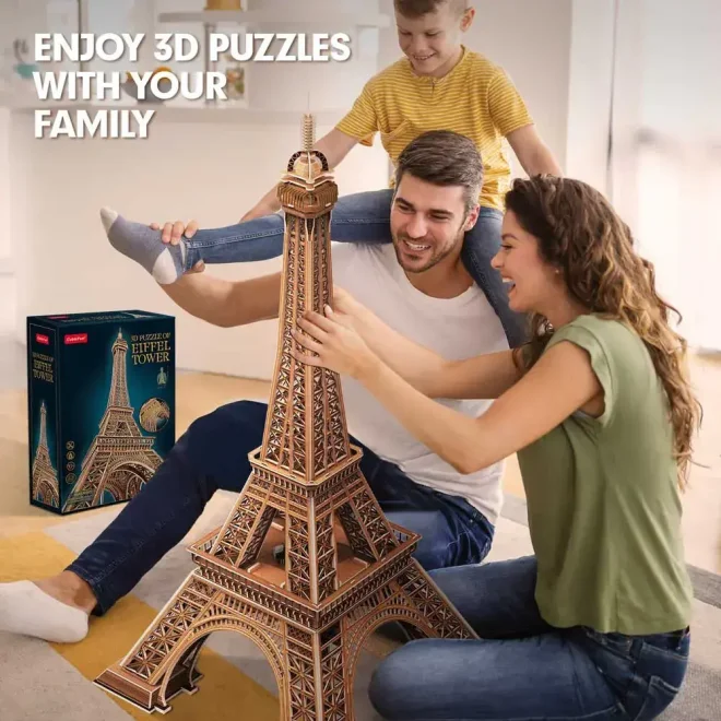 CubicFun 3D puzzle Eiffelova veža 314 dielikov (Master Collection)