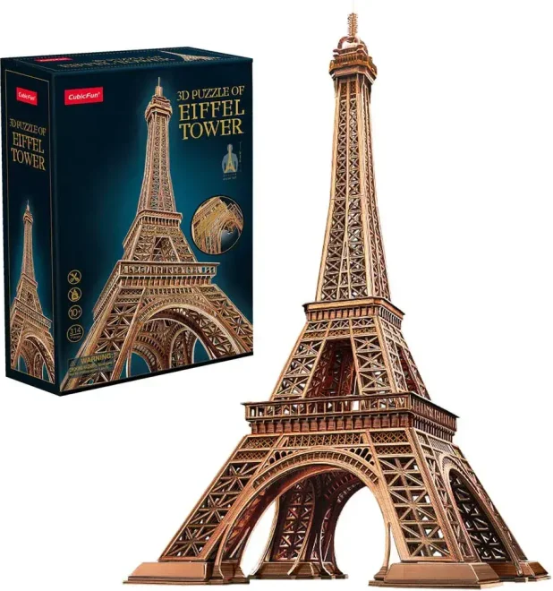 CubicFun 3D puzzle Eiffelova veža 314 dielikov (Master Collection)