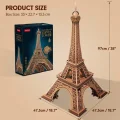 CubicFun 3D puzzle Eiffelova veža 314 dielikov (Master Collection)