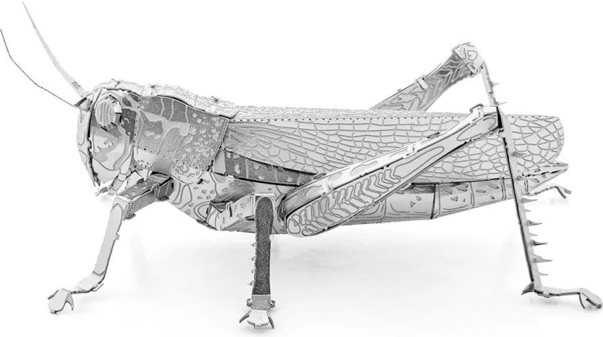 METAL EARTH 3D puzzle Kobylka zelená