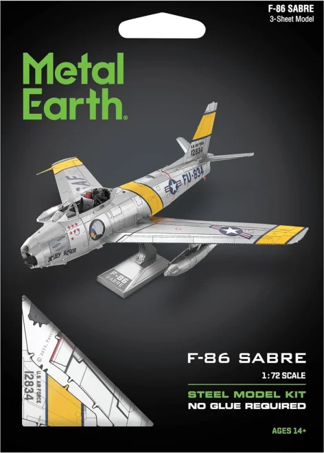 METAL EARTH 3D puzzle F-86 Sabre (1:72)