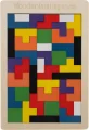 Kruzzel Drevené puzzle Tetris