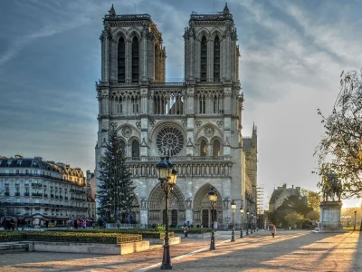 Diamantové maľovanie Katedrála Notre-Dame 40x30cm