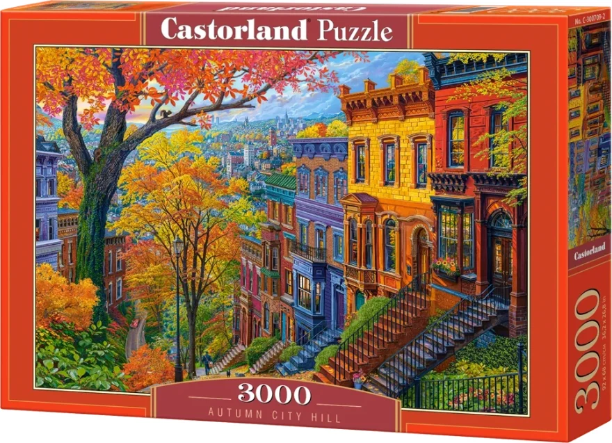 Castorland Puzzle Jeseň v meste 3000 dielikov