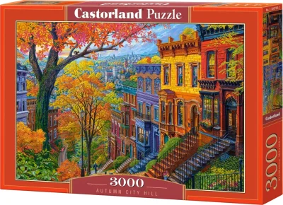 Puzzle Jeseň v meste 3000 dielikov