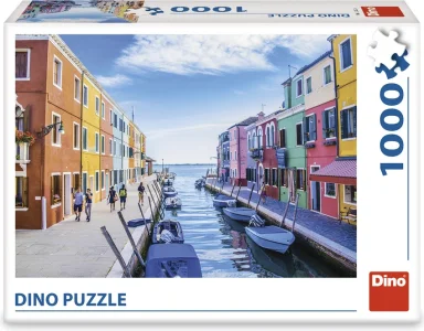 Puzzle Kanál v Benátkach 1000 dielikov