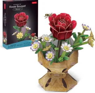 3D puzzle CubicFun Kytica: Ruže 120 dielikov