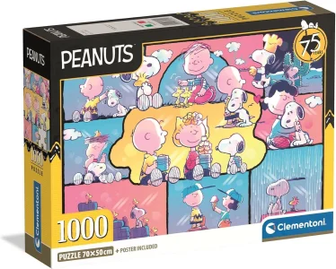 Puzzle Clementoni 1000 dielikov Peanuts