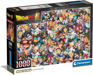 Puzzle Clementoni 1000 dielikov Impossible: Dragon Ball
