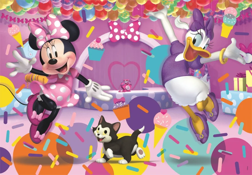Detské puzzle Clementoni 104 dielikov Minnie