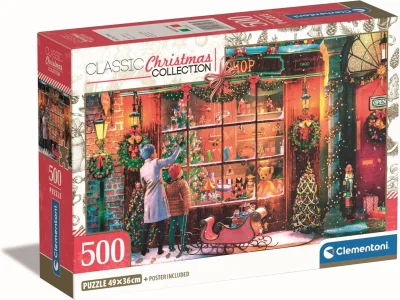 Puzzle Clementoni 500 dielikov Staré hračkárstvo