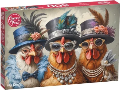Puzzle Cherry Pazzi 500 dielikov Vyššia spoločnosť