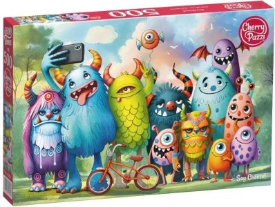 Puzzle Cherry Pazzi 500 dielikov Povedz syr!