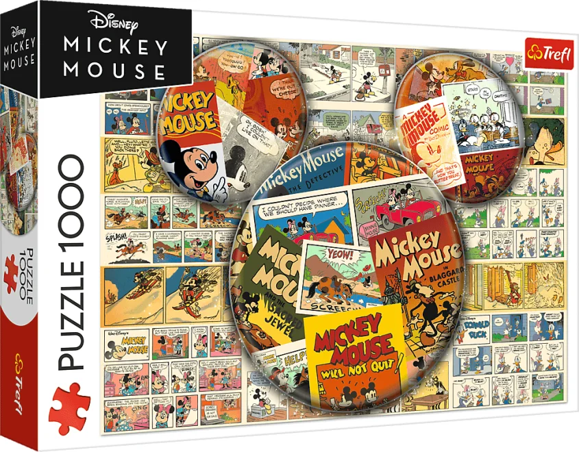 Puzzle Trefl 1000 dielikov Komiksový Mickey Mouse