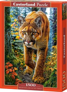 Puzzle Castorland 1500 dielikov Puma v lese