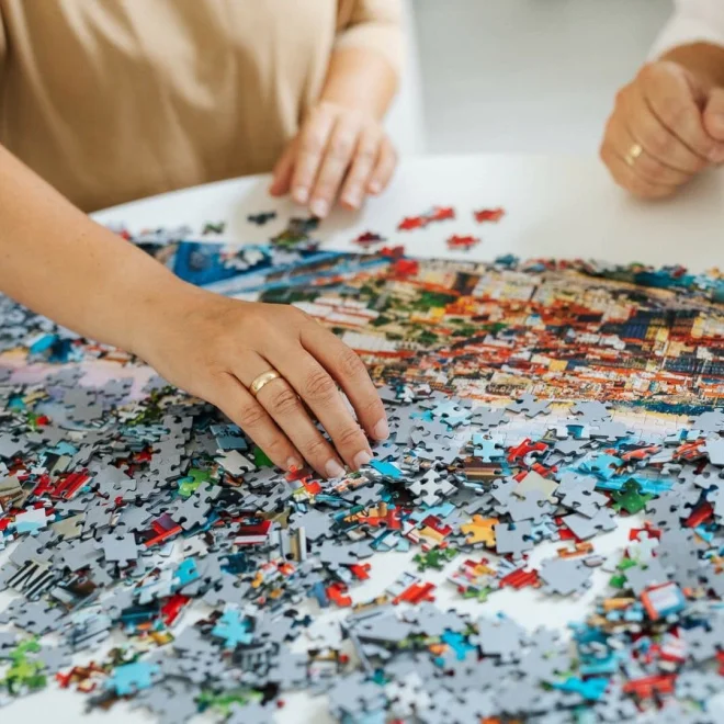 Puzzle Trefl 1000 dielikov Psy v Benátkach