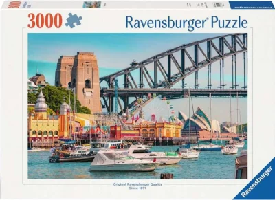 Puzzle Ravensburger 3000 dielikov Tajomné Sydney