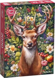 Puzzle Cherry Pazzi 2000 dielikov Ach, môj jeleň! (Oh my Deer!)
