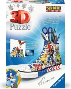  Ravensburger  3D puzzle Teniska Ježko Sonic 112 dielikov